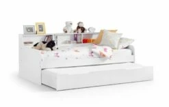 Julian Bowen Grace Day Bed & Underbed / Storage Drawer In White -bedding sale grace day bed 3 1