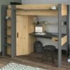 Parisot Grayson High Sleeper Bed With Wardrobe & Desk 1 Parisot Grayson High Sleeper Bed With Wardrobe & Desk -bedding sale grayson 2380 lsur garcon grande