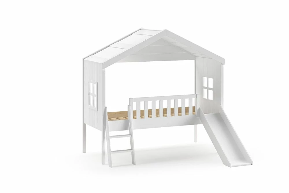 Vipack Kids House Bed With Ladder And Slide 5 Vipack Kids House Bed With Ladder And Slide - Image 3