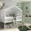 Vipack Kids House Bed In White 1 Vipack Kids House Bed In White -bedding sale hbzg9014 04