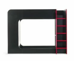 Julian Bowen Impact Gaming Bunk Bed In Black & Red -bedding sale imp001 impact gaming bunk black red cutout 2