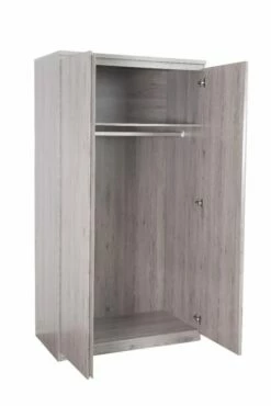 Julian Bowen Orion Bunk Bed In Grey Oak With Storage Drawer & Shelves -bedding sale jupiter wardrobe grey oak 2 1 1