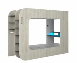 Trasman Pod Solo 3 Gaming High Sleeper Bed + FREE Wireless Charger -bedding sale loftpod solo 3 10