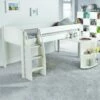 Stompa Uno S Mid Sleeper With Pull Out Desk -bedding sale lunos1 02 w