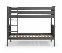 Julian Bowen Maine Bunk Bed In Anthracite -bedding sale maine bunk bed anthracite ladder left