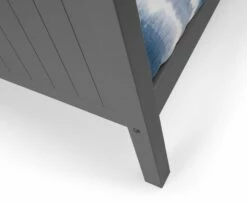 Julian Bowen Maine Bunk Bed In Anthracite -bedding sale maine bunk bed anthracite leg detail