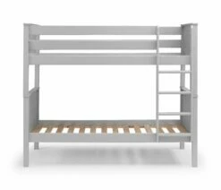 Julian Bowen Maine Bunk Bed In Dove Grey -bedding sale maine bunk bed dove grey front 1