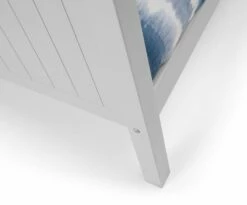 Julian Bowen Maine Bunk Bed In Dove Grey -bedding sale maine bunk bed dove grey leg detail