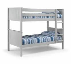 Julian Bowen Maine Bunk Bed In Dove Grey -bedding sale maine bunk bed dove grey 1