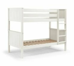 Julian Bowen Maine Bunk Bed In Surf White -bedding sale maine bunk bed white slats 1