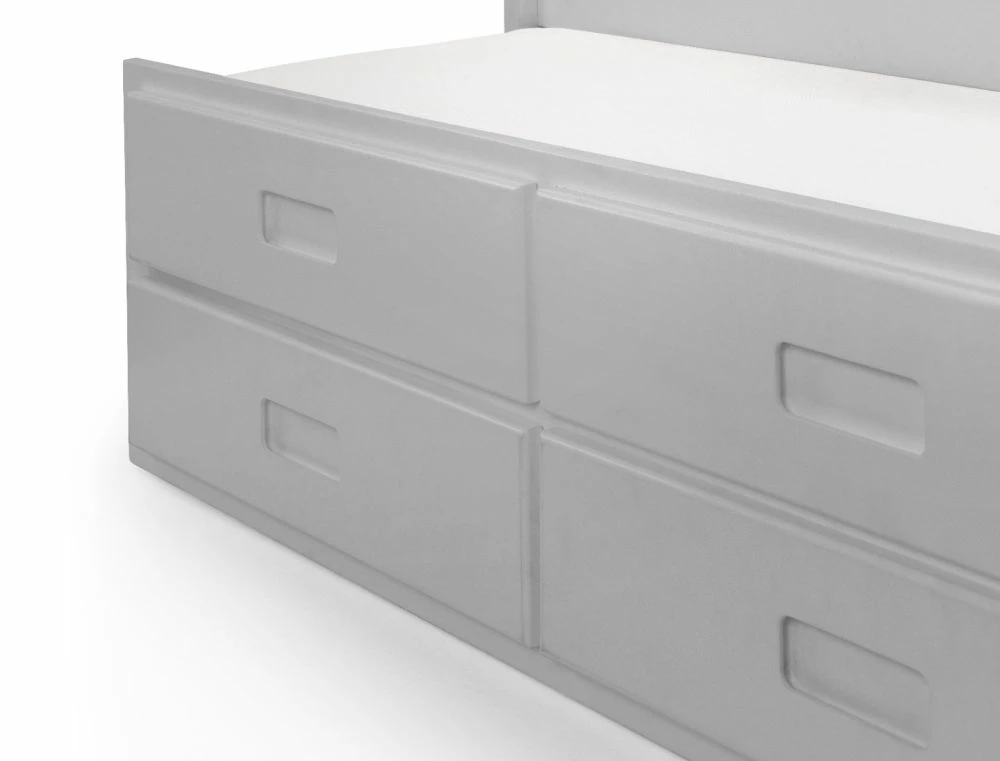 Julian Bowen Maisie Grey Captains Storage Bed With Underbed And Drawers 10 Julian Bowen Maisie Grey Captains Storage Bed With Underbed And Drawers - Image 8