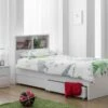 Julian Bowen Manhattan Bookcase Bed In White -bedding sale manhattan bookcase bed roomset 2