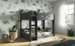 Mercury Bunk Bed In Grey - UK Size