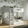Mercury Bunk Bed In White - UK Size -bedding sale mercurybunkwhite