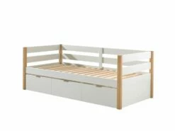 Vipack Margrit Day Bed In White & Oak -bedding sale mgco90rb24 01