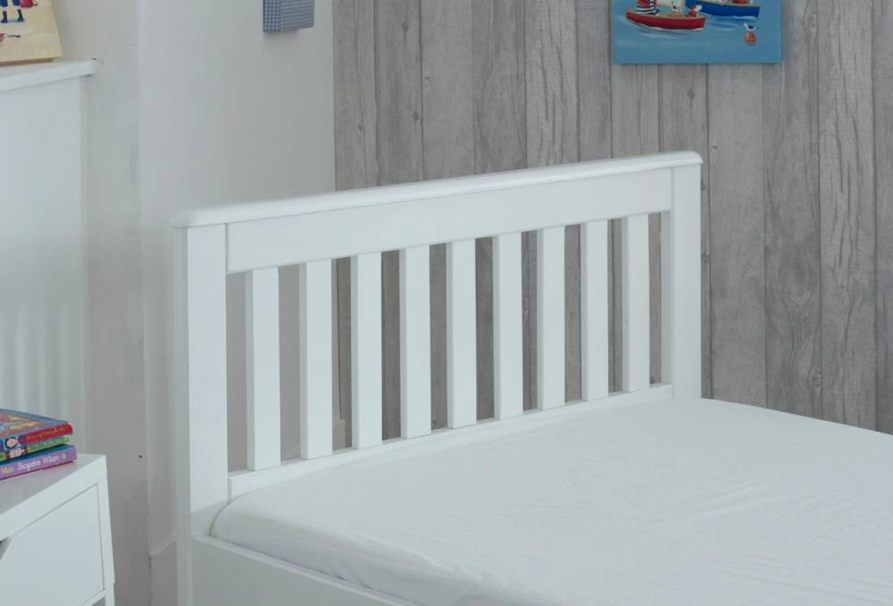 Amani UK Mission Storage Bed In White + Superior Mattress Bundle 5 Amani UK Mission Storage Bed In White + Superior Mattress Bundle - Image 3