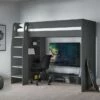Julian Bowen Nebula Gaming High Sleeper Bed In Anthracite -bedding sale nebula highsleeper anthracite cropped