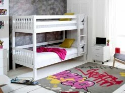 Thuka Nordic Bunk Bed 1 In White -bedding sale nordicbunk1slatted 2