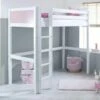 Thuka Nordic High Sleeper Bed 1 In White -bedding sale nordichigh1rose