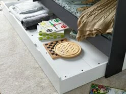 Oliver Grey & White Wooden Storage Bunk Bed -bedding sale oliver grey landscape 8 1