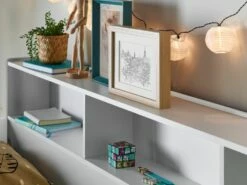 Oliver White Wooden Storage Bunk Bed With Storage Drawer 9 Oliver White Wooden Storage Bunk Bed With Storage Drawer -bedding sale oliver landscape 4 1