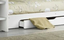 Julian Bowen Orion White Bunk Bed & Storage Drawer And Shelves 10 Julian Bowen Orion White Bunk Bed & Storage Drawer And Shelves -bedding sale ori002 4