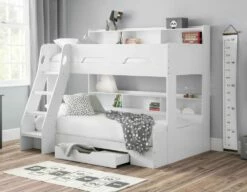 bedding sale 24 Julian Bowen Orion Triple Bunk Bed In White