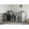 Kidsaw Pilot Cabin Bed In Grey -bedding sale pcbg 5
