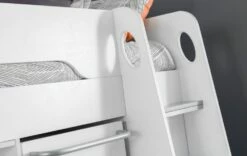 Julian Bowen Pegasus White High Sleeper Bed -bedding sale peg001 4