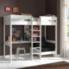 Vipack Pino Kids High Sleeper Bed In White With Sofa Bed 1 Vipack Pino Kids High Sleeper Bed In White With Sofa Bed -bedding sale piolzb14 02