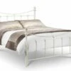Julian Bowen Rebecca Bed In Stone White -bedding sale reb004