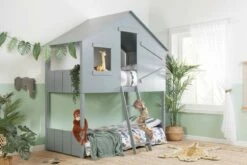 Birlea Safari Adventure Bunk Bed In Grey