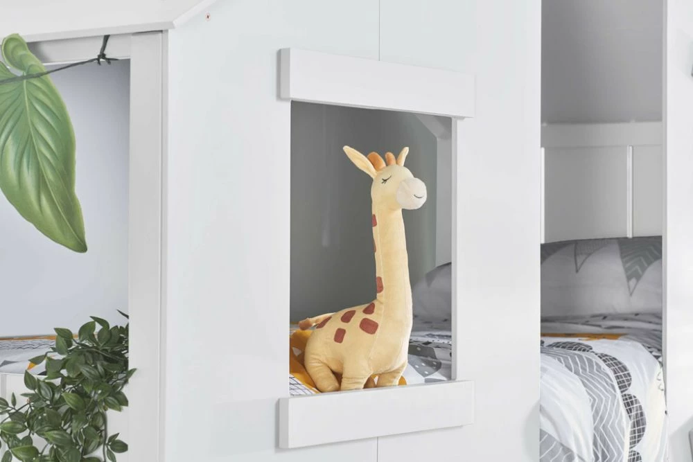 Birlea Safari Adventure Bunk Bed In White 8 Birlea Safari Adventure Bunk Bed In White - Image 6