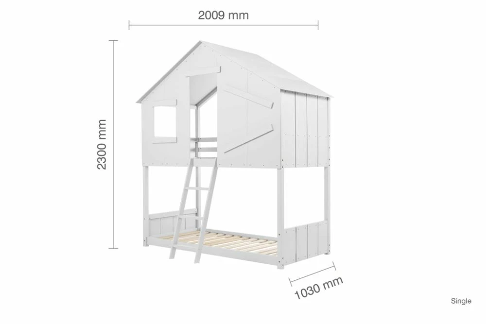 Birlea Safari Adventure Bunk Bed In White 12 Birlea Safari Adventure Bunk Bed In White - Image 10