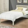 Julian Bowen Slocum Bed In Stone White -bedding sale slocum roomshot stone white cropped