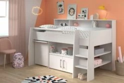 Parisot Swan Mid Sleeper Cabin Bed -bedding sale swan 1 new girls