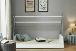 Birlea Teepee Single Bed In White And Grey
