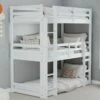 Birlea Tressa Triple Stack Bunk Bed In White -bedding sale tretbb3wht 10 1