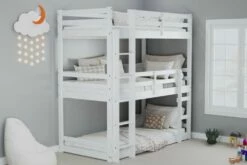 Birlea Tressa Triple Stack Bunk Bed In White