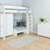 Stompa Uno S 29 High Sleeper With Grey Sofa Bed & Wardrobe